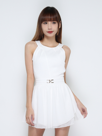 Sleeveless Back Zip Jumpsuit 31879