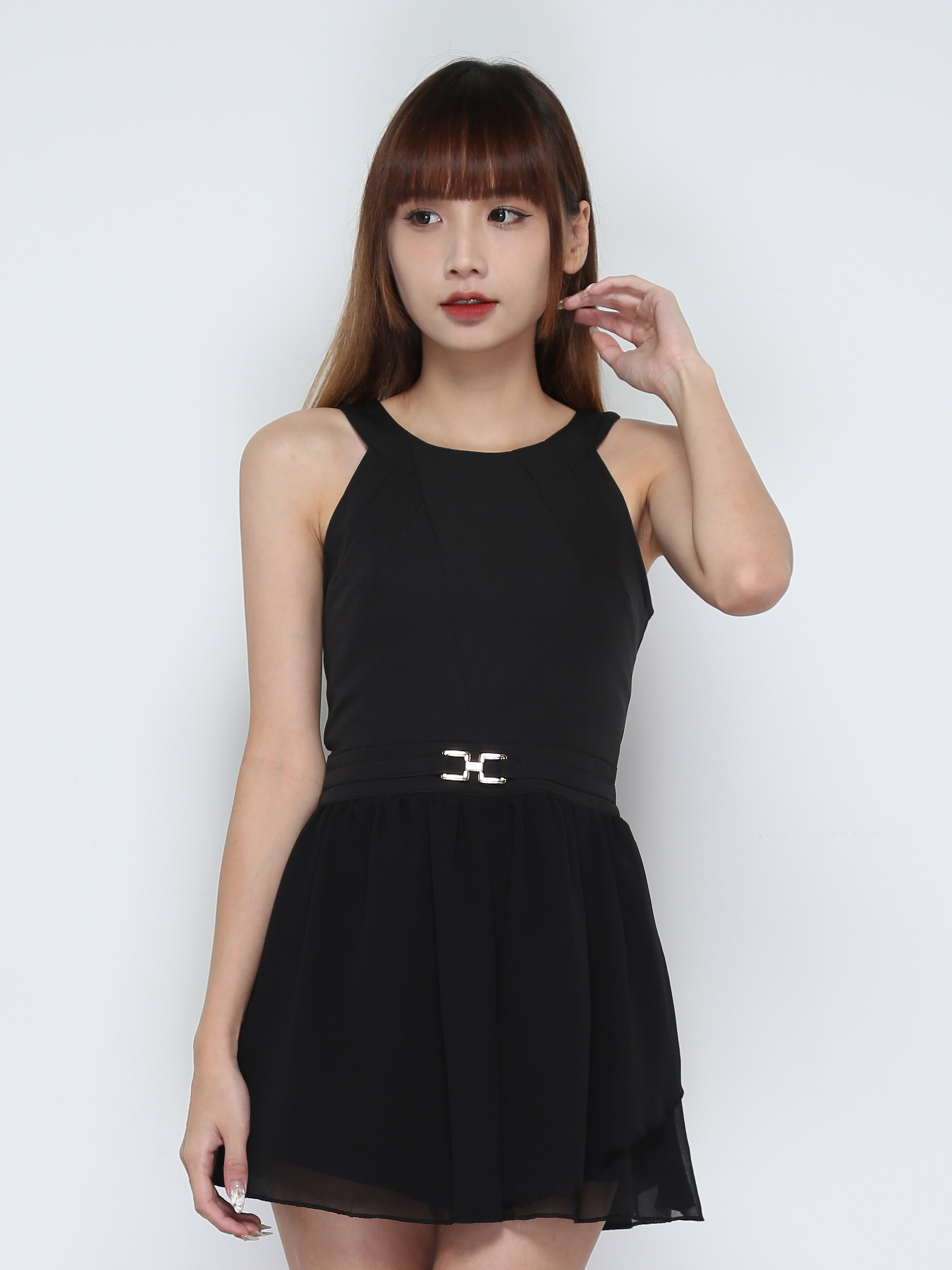 Sleeveless Back Zip Jumpsuit 31879