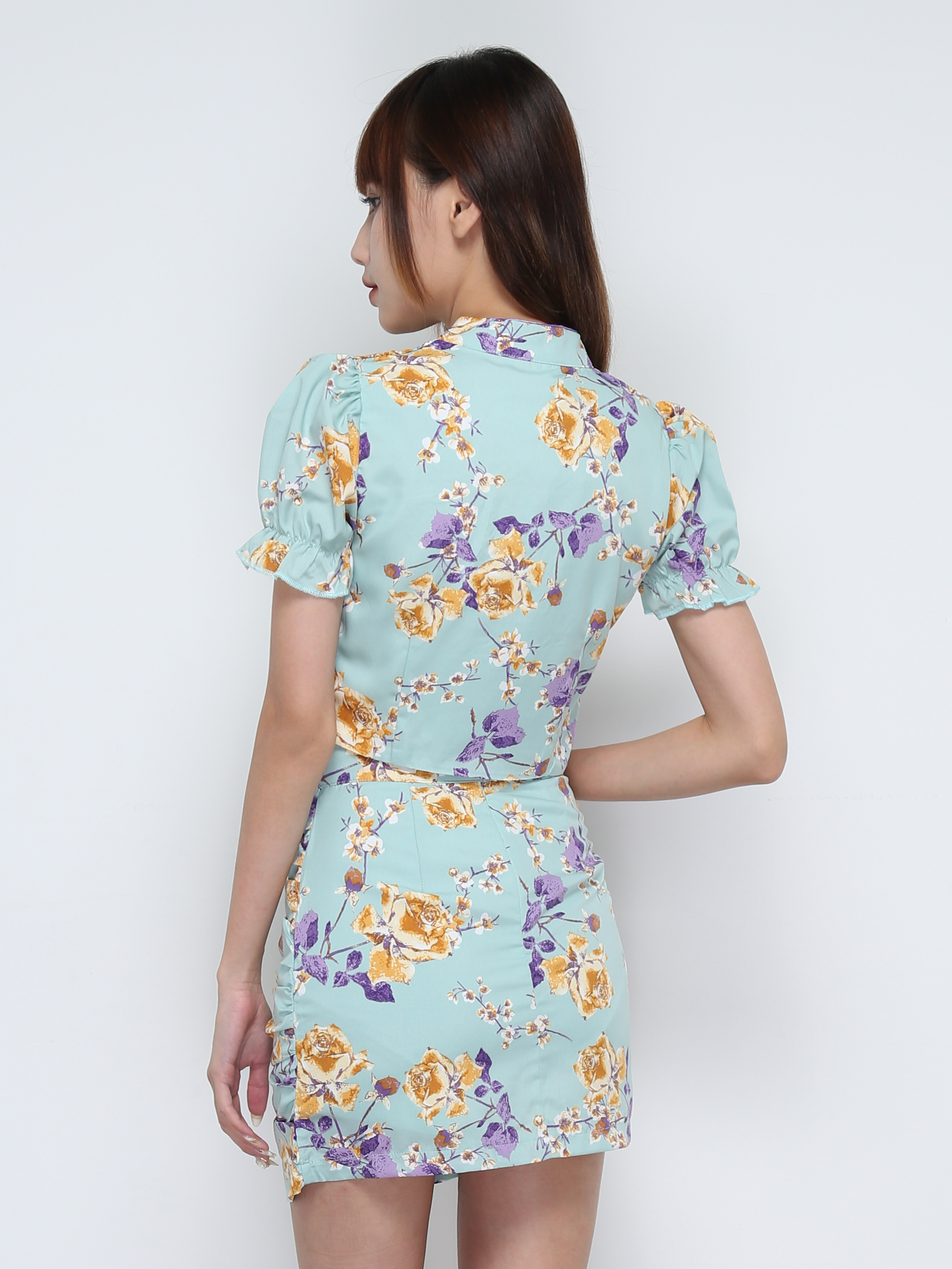 Floral Cheongsam Set 31958