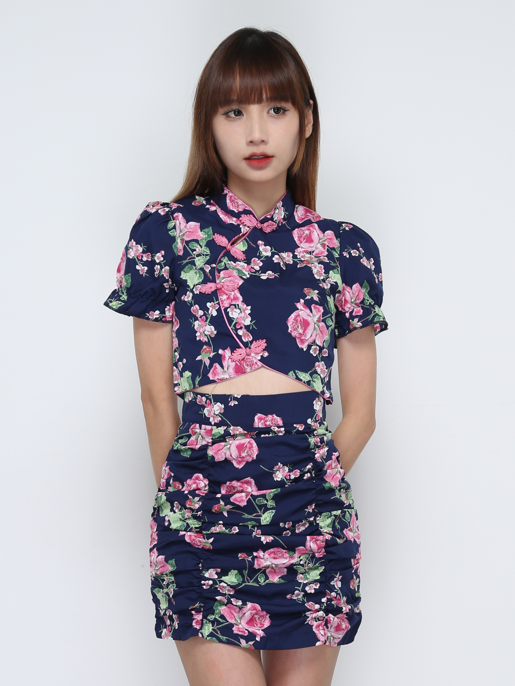 Floral Cheongsam Set 31958