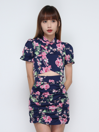 Floral Cheongsam Set 31958