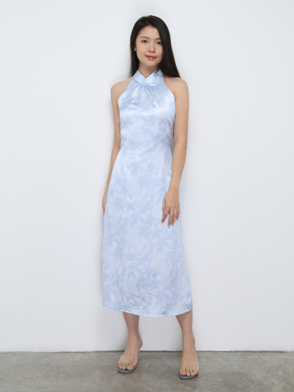 Halter Cheongsam Dress 30611
