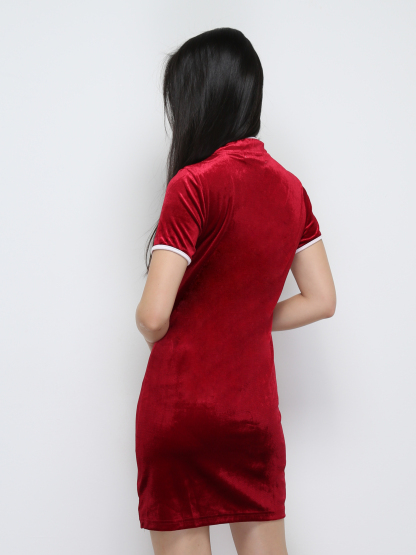 Short Sleeve Cheongsam 31715