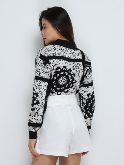 High Waist Wrap Skirt Pants 32724