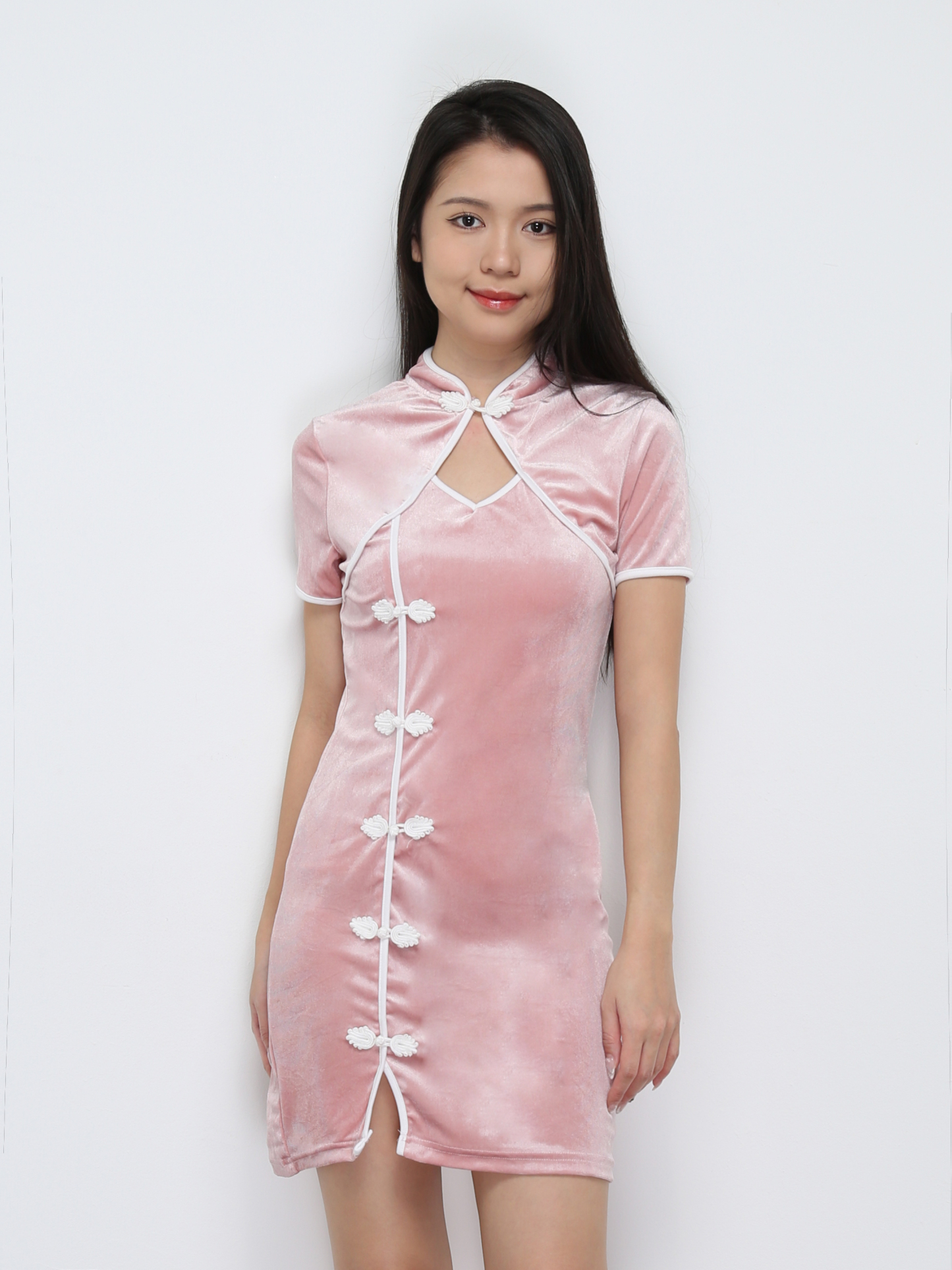 Short Sleeve Cheongsam 31715