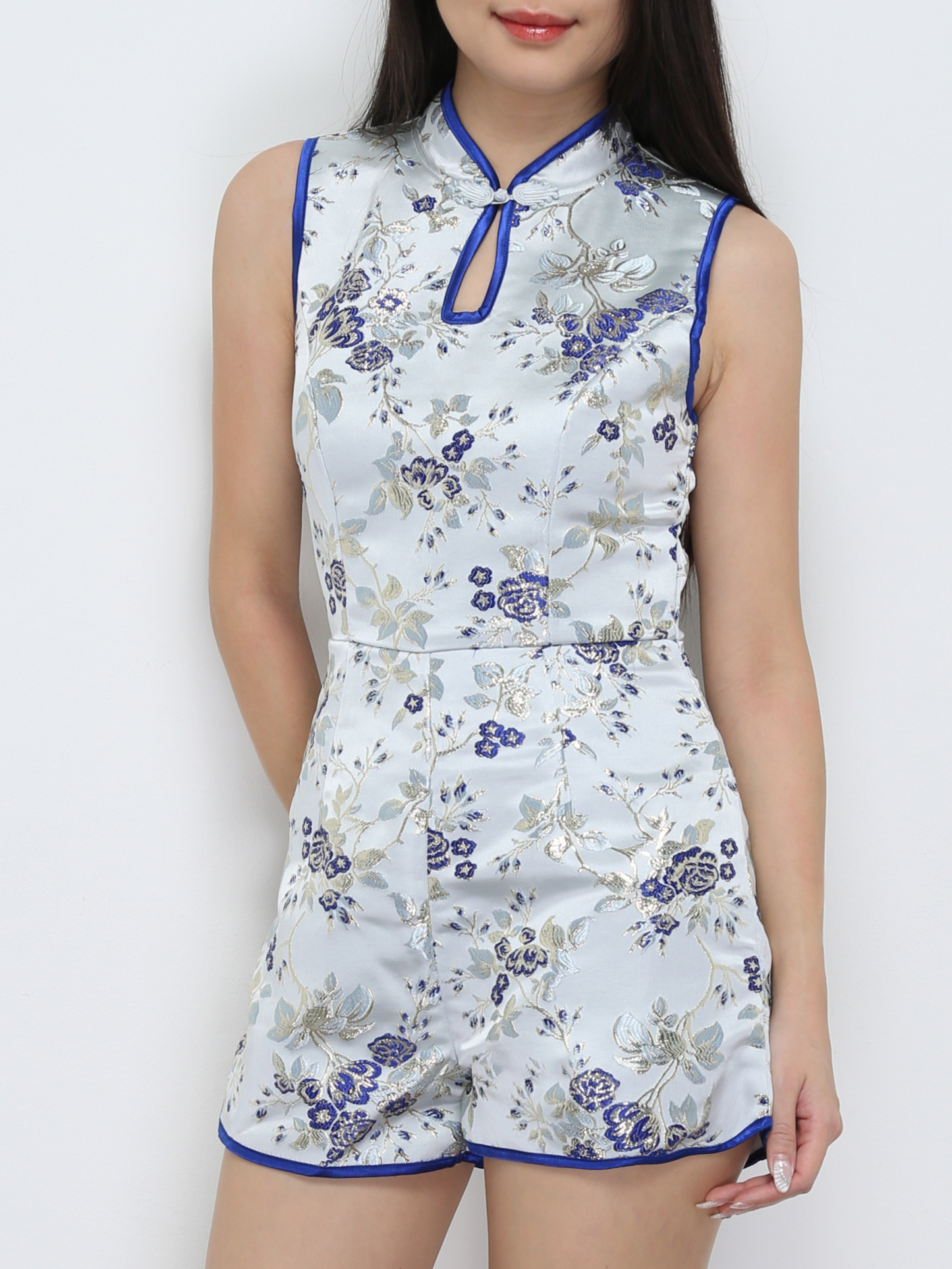 Floral Sleeveless Jumpsuit 31202