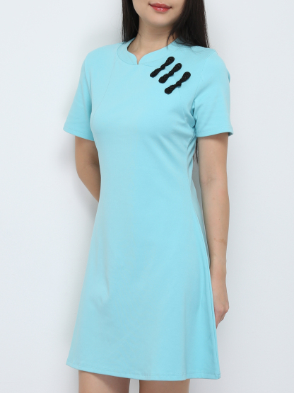 Cheongsam Style Dress 18713