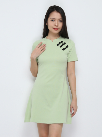 Cheongsam Style Dress 18713