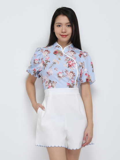 Flower Cheongsamjumpsuit 19103