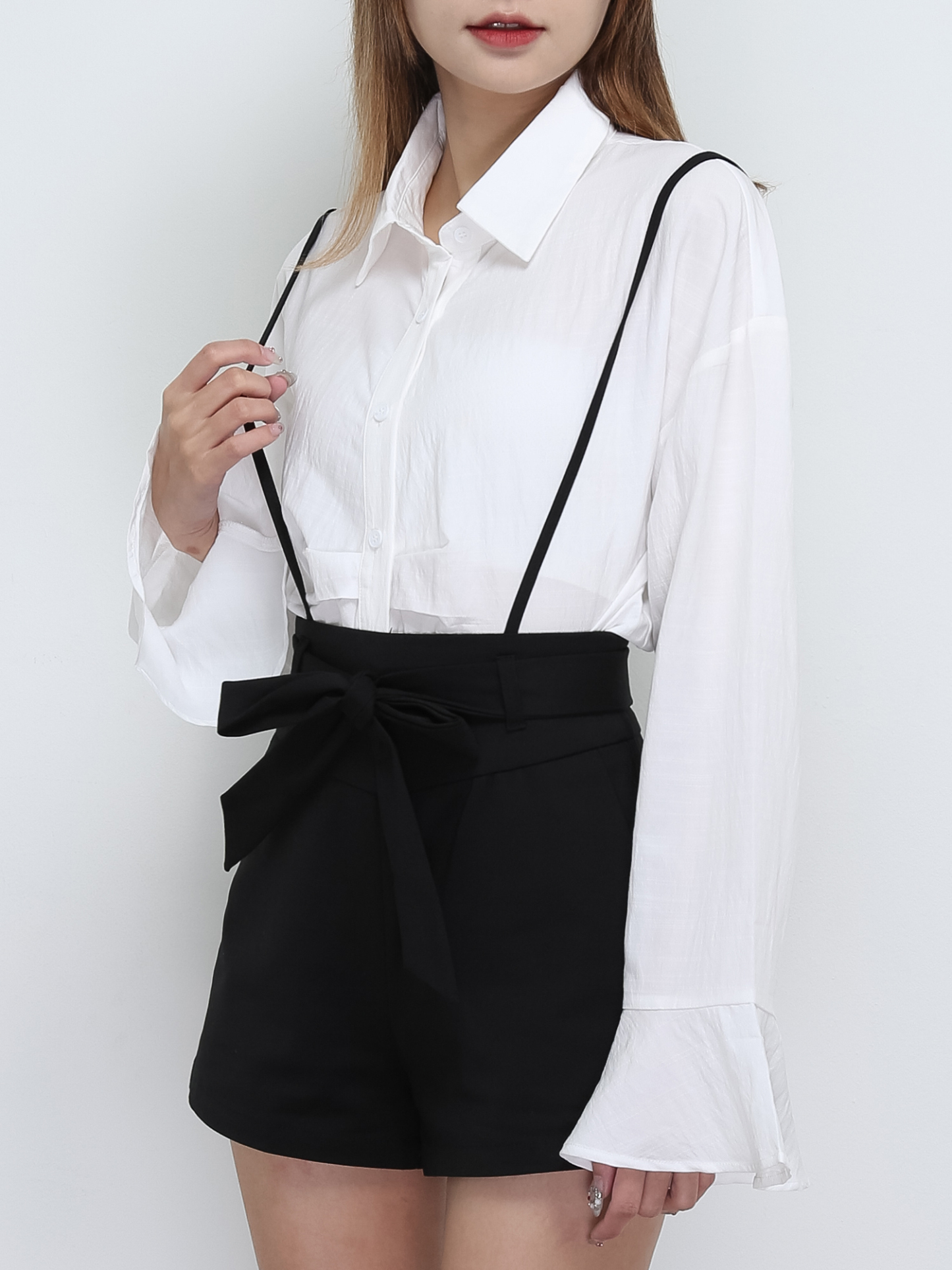 Waist Pleated Blouse 29133