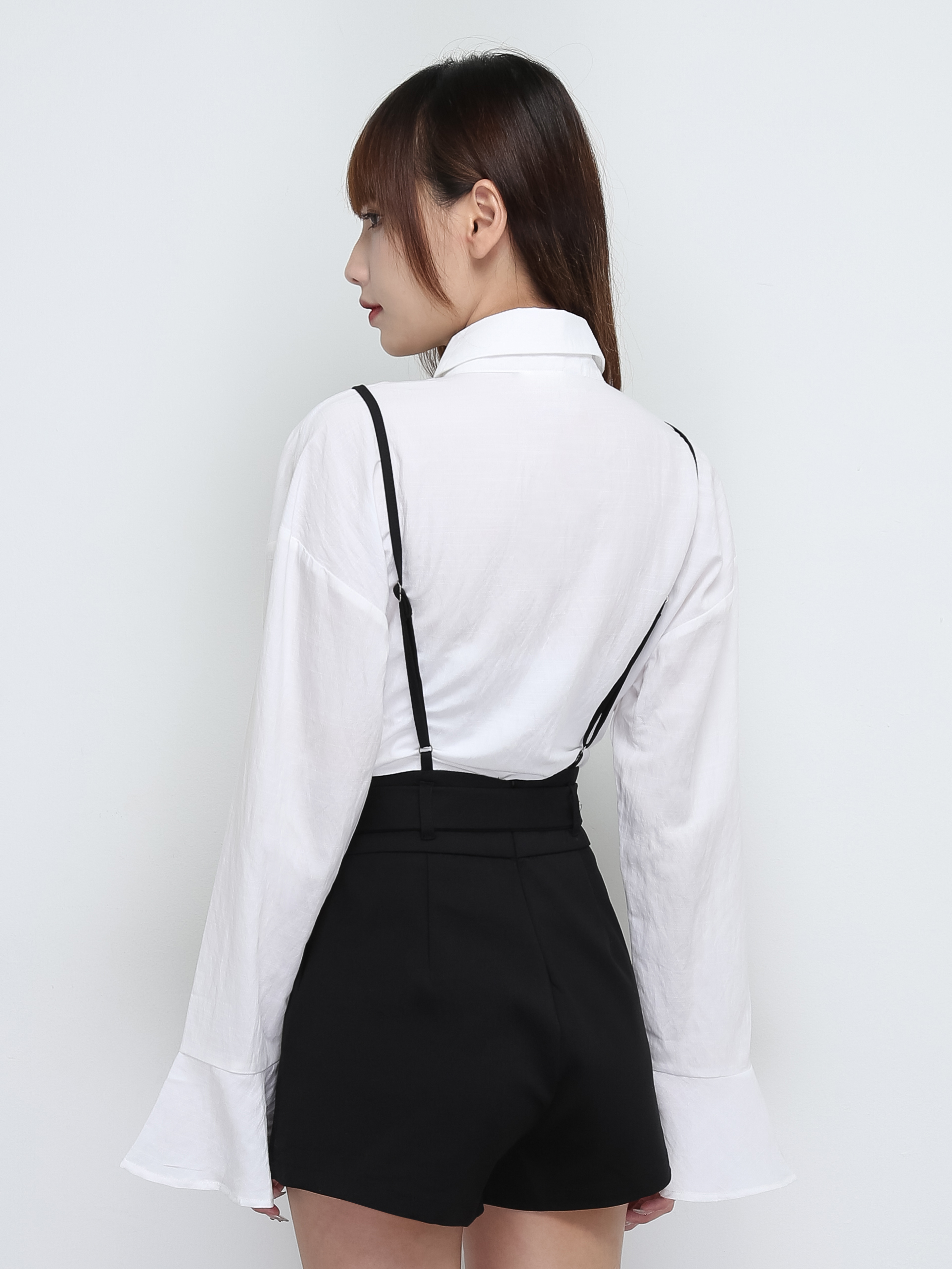 Waist Pleated Blouse 29133