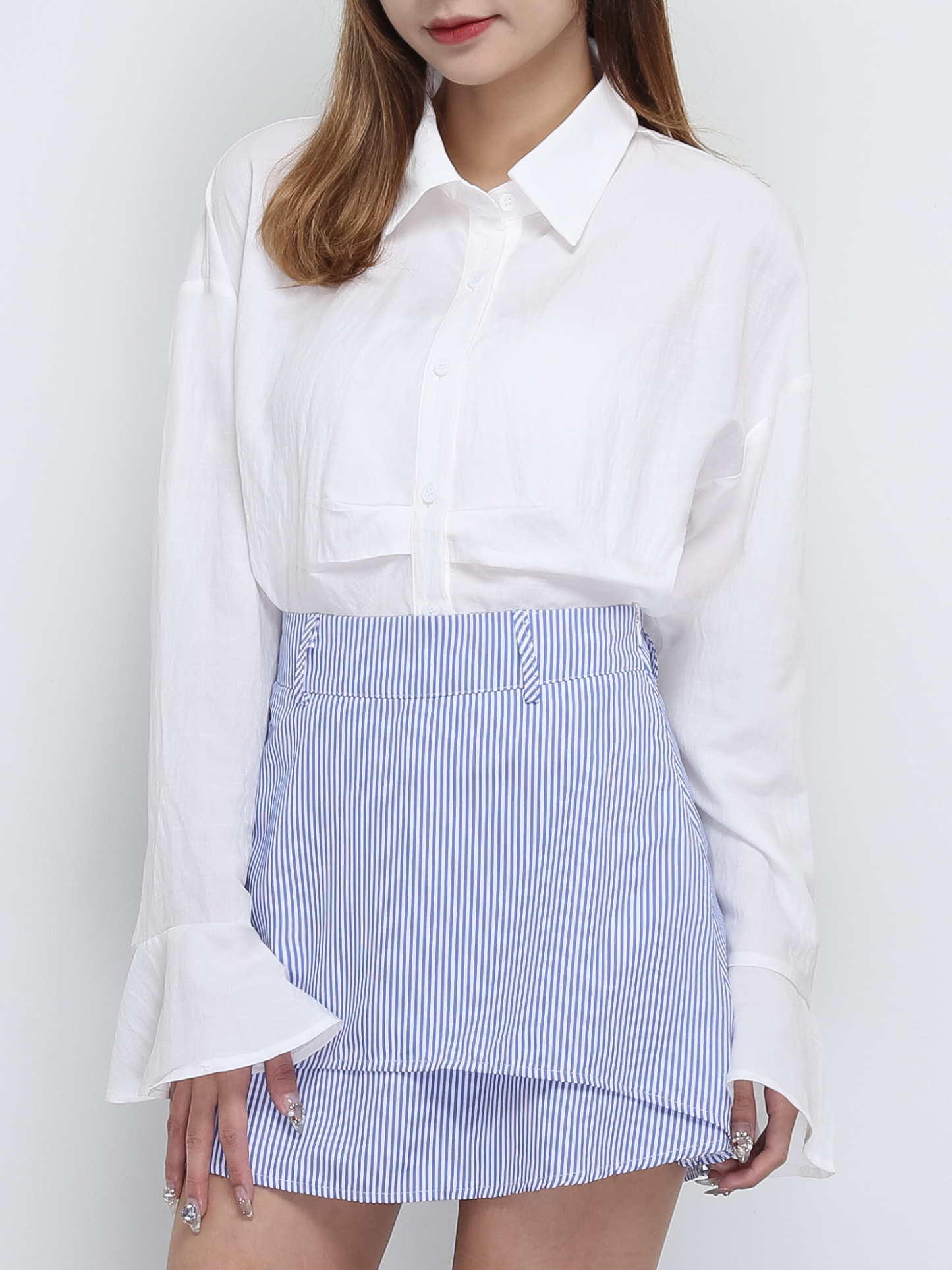 Side Zip Skirt Pant 29055