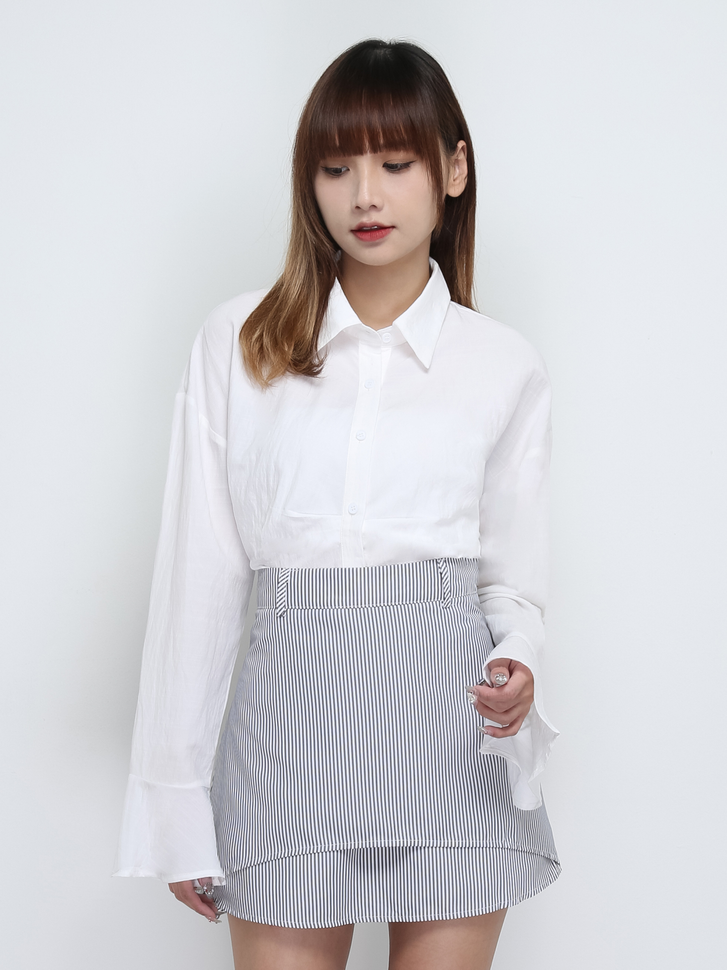 Side Zip Skirt Pant 29055