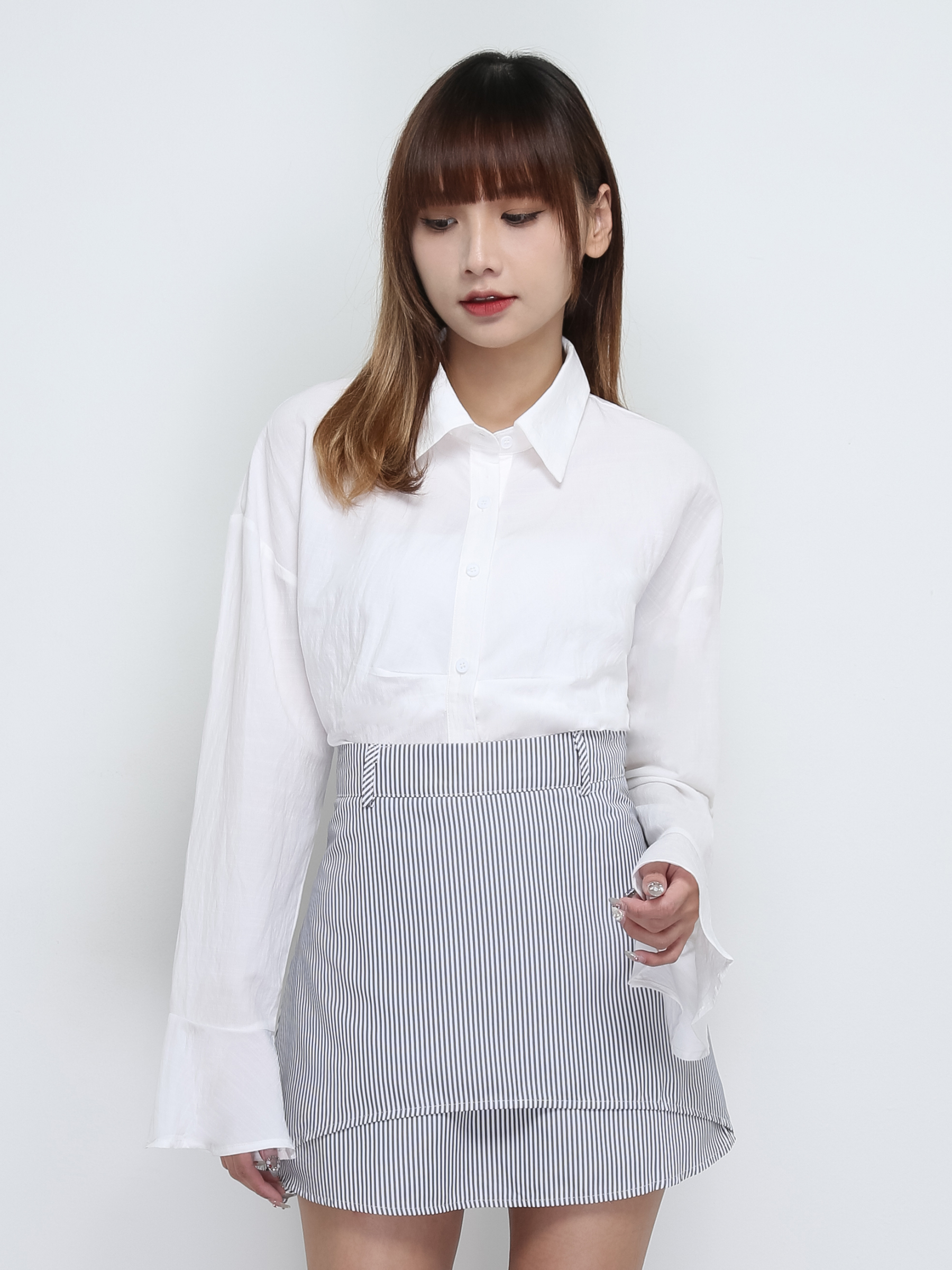 Side Zip Skirt Pant 29055