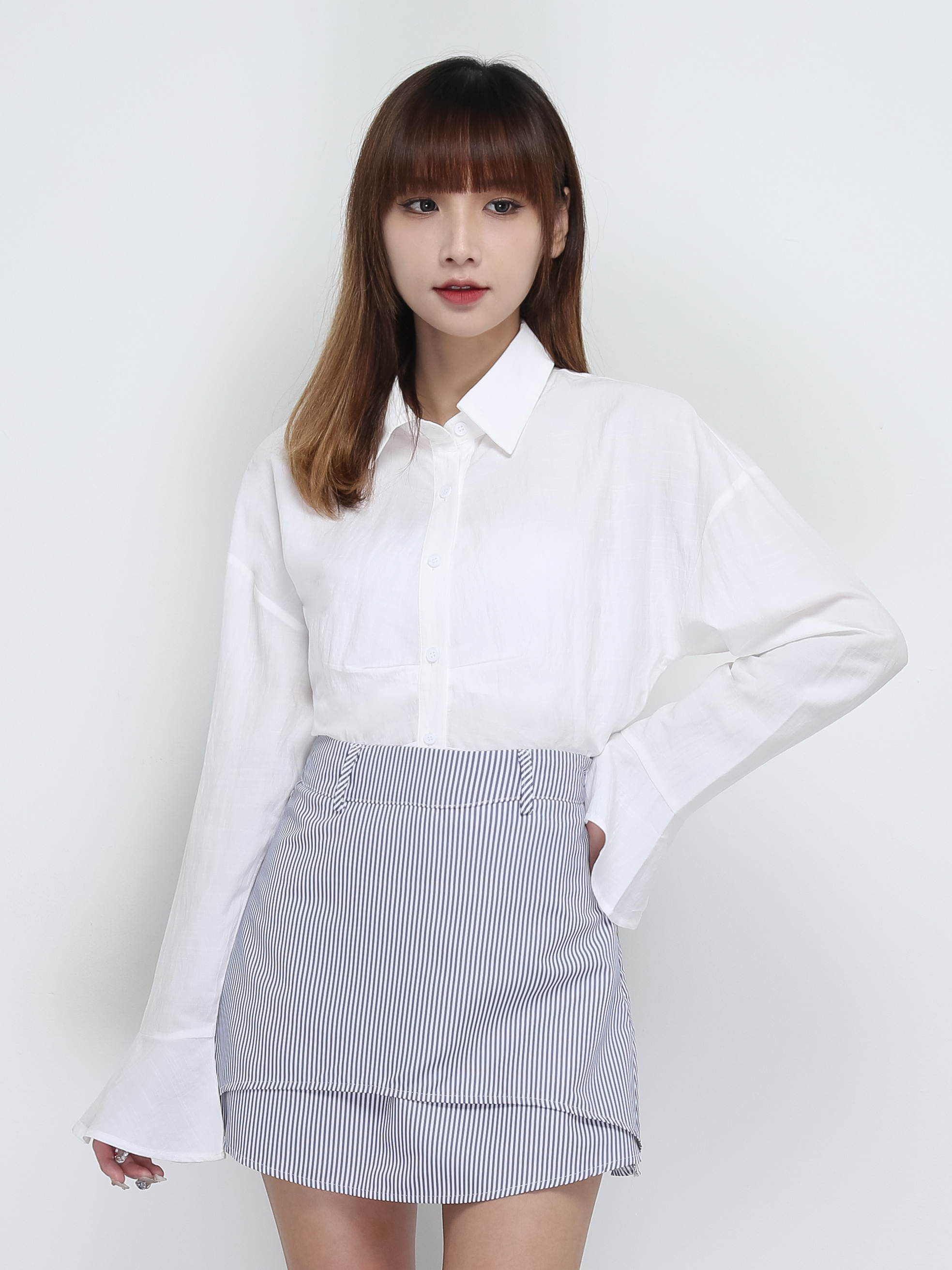 Side Zip Skirt Pant 29055