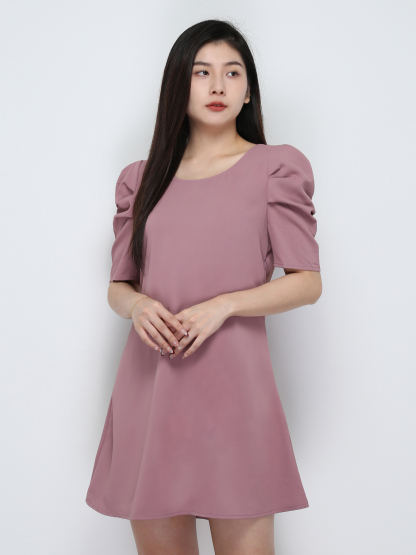 Front Decorative Ribbon Dress 29745