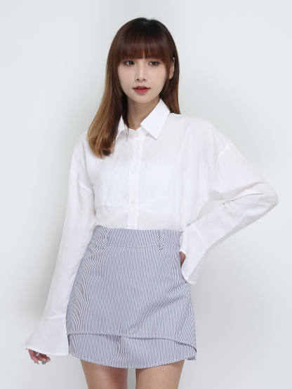 Side Zip Skirt Pant 29055