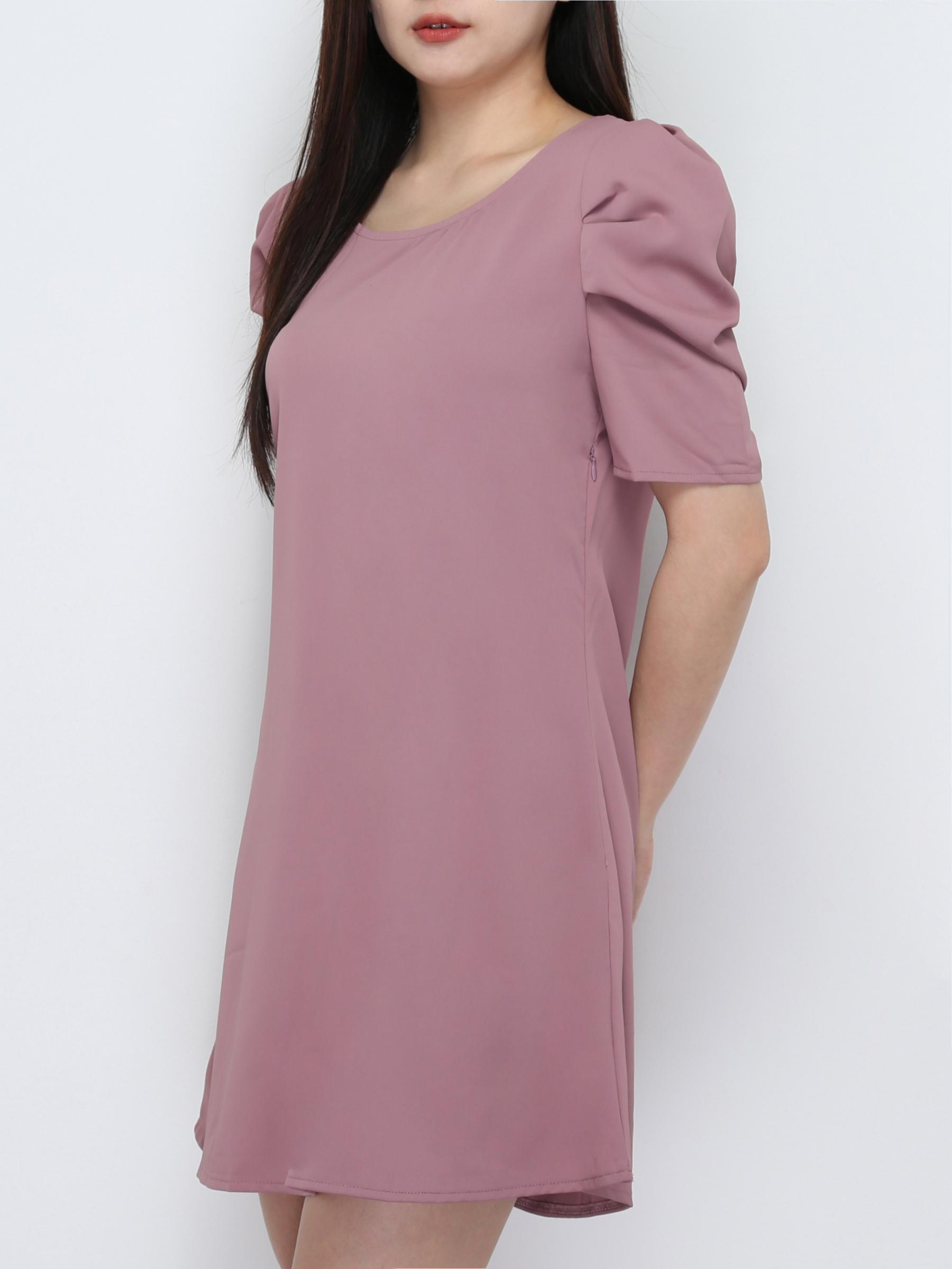 Front Decorative Ribbon Dress 29745