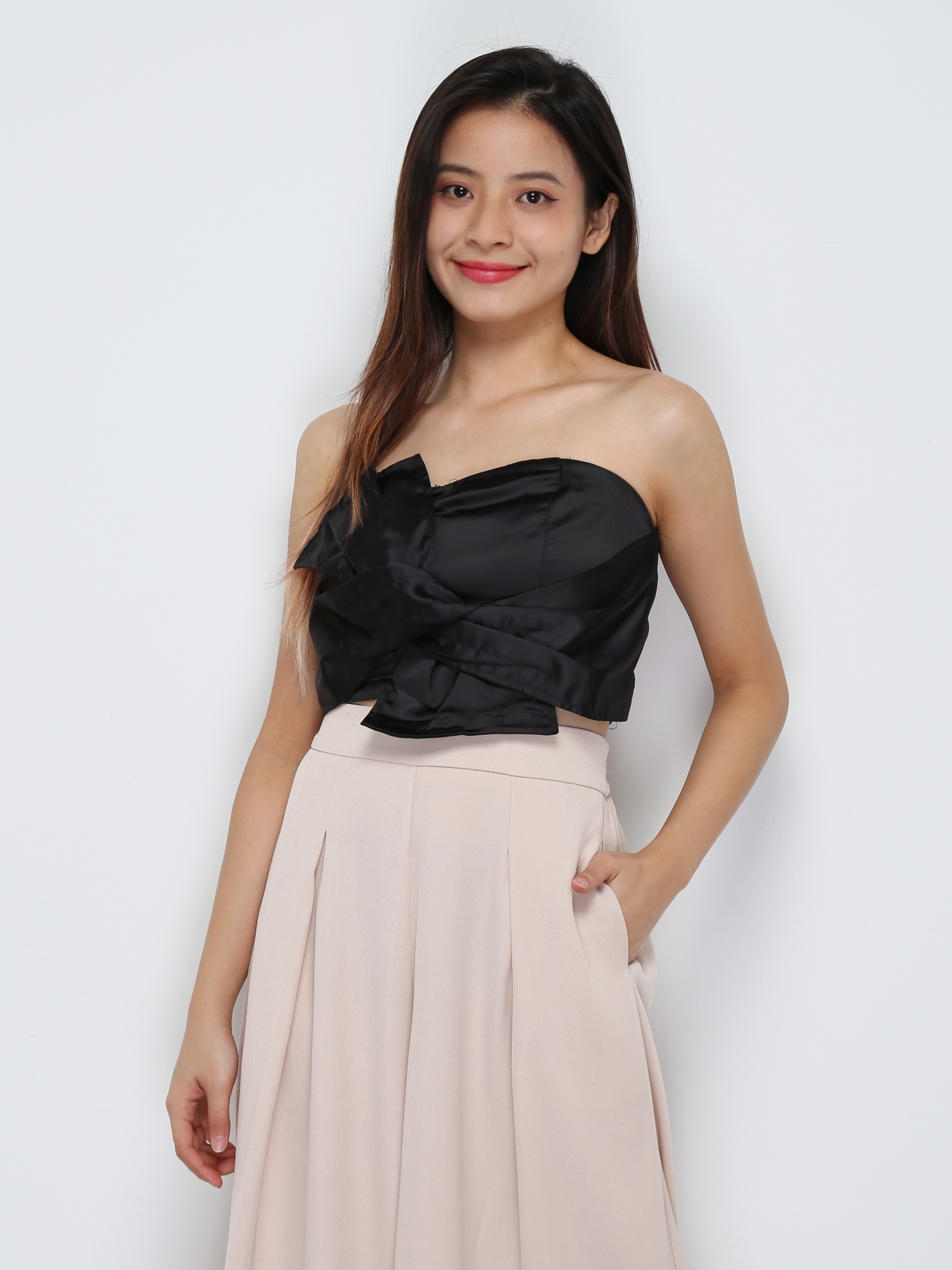 Front Twist Tube Top 29783