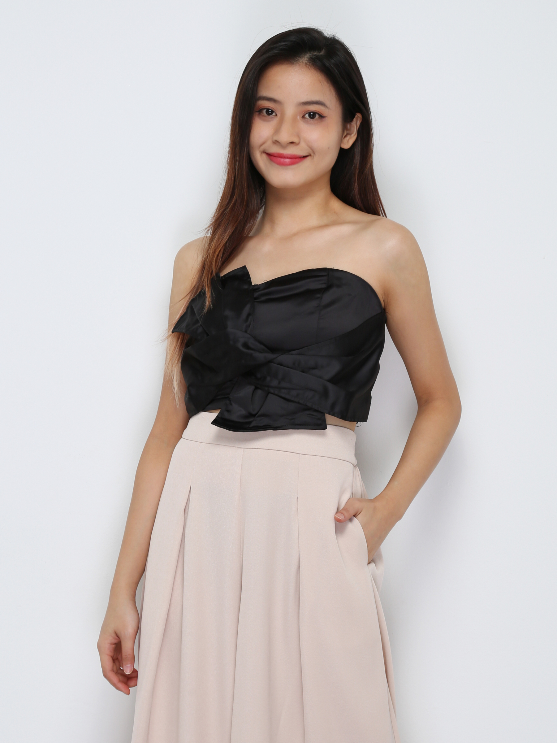 Front Twist Tube Top 29783