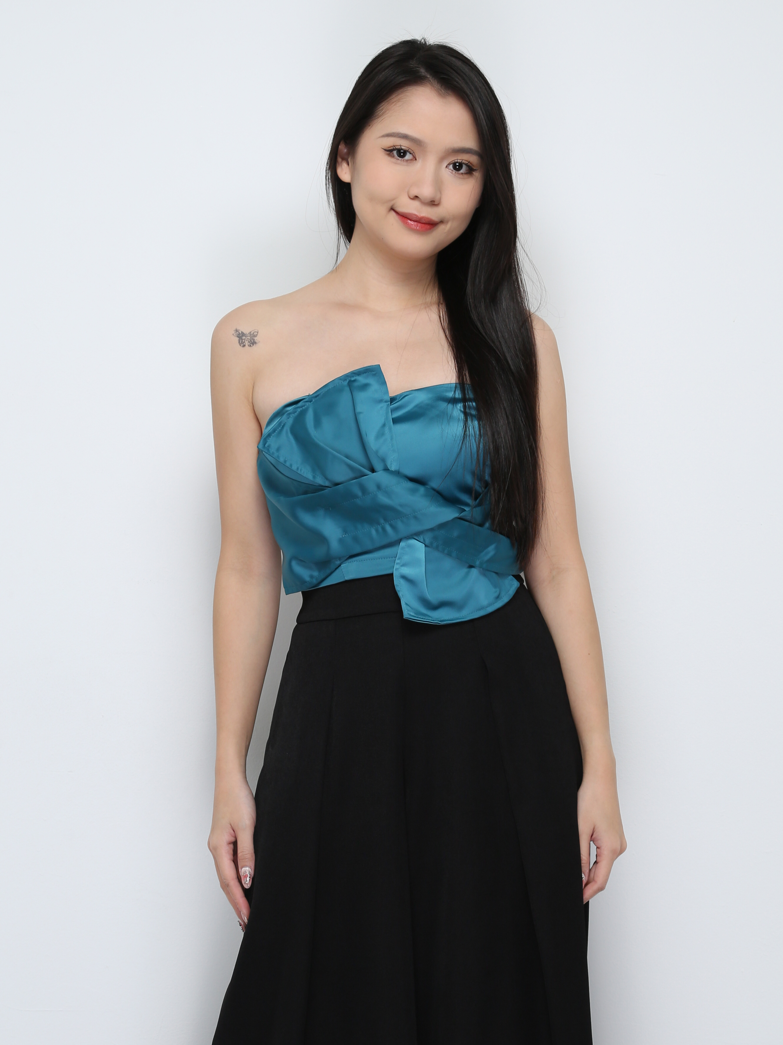 Front Twist Tube Top 29783