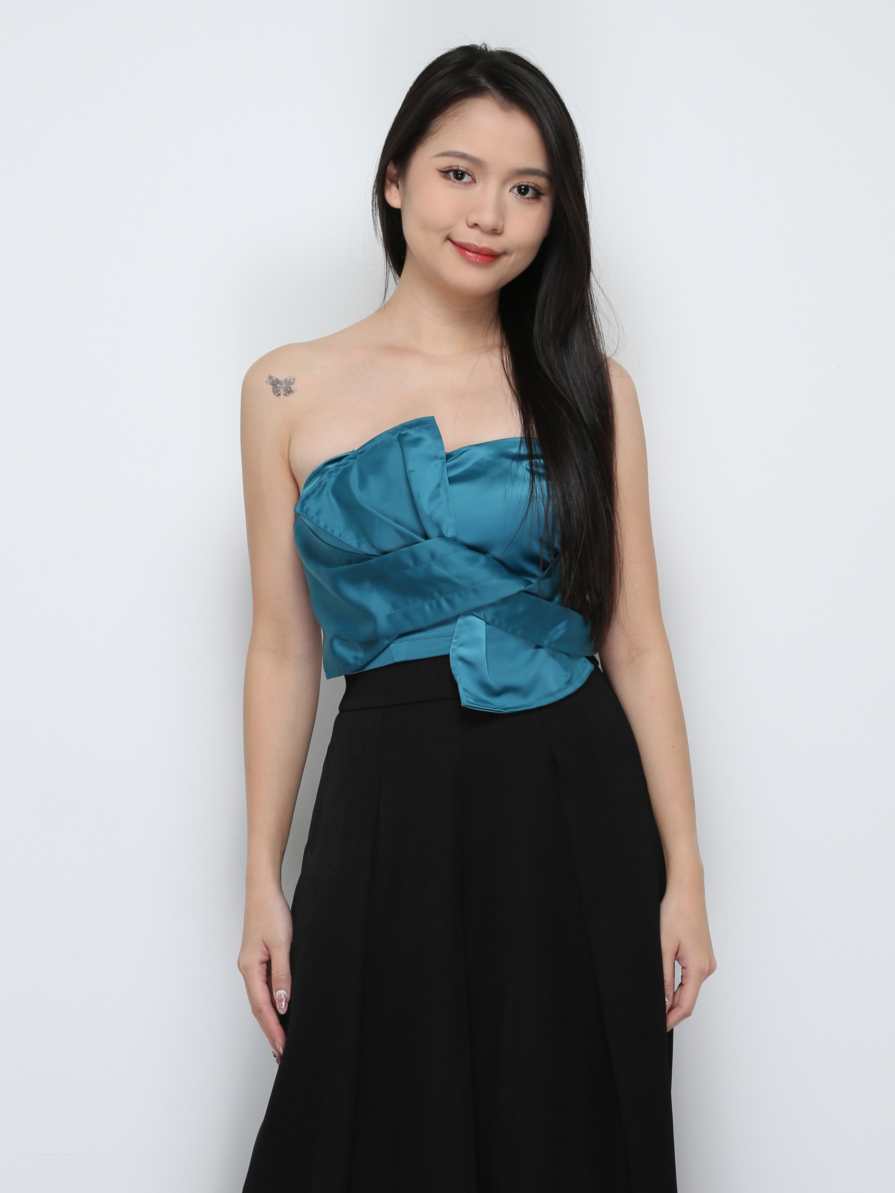 Front Twist Tube Top 29783