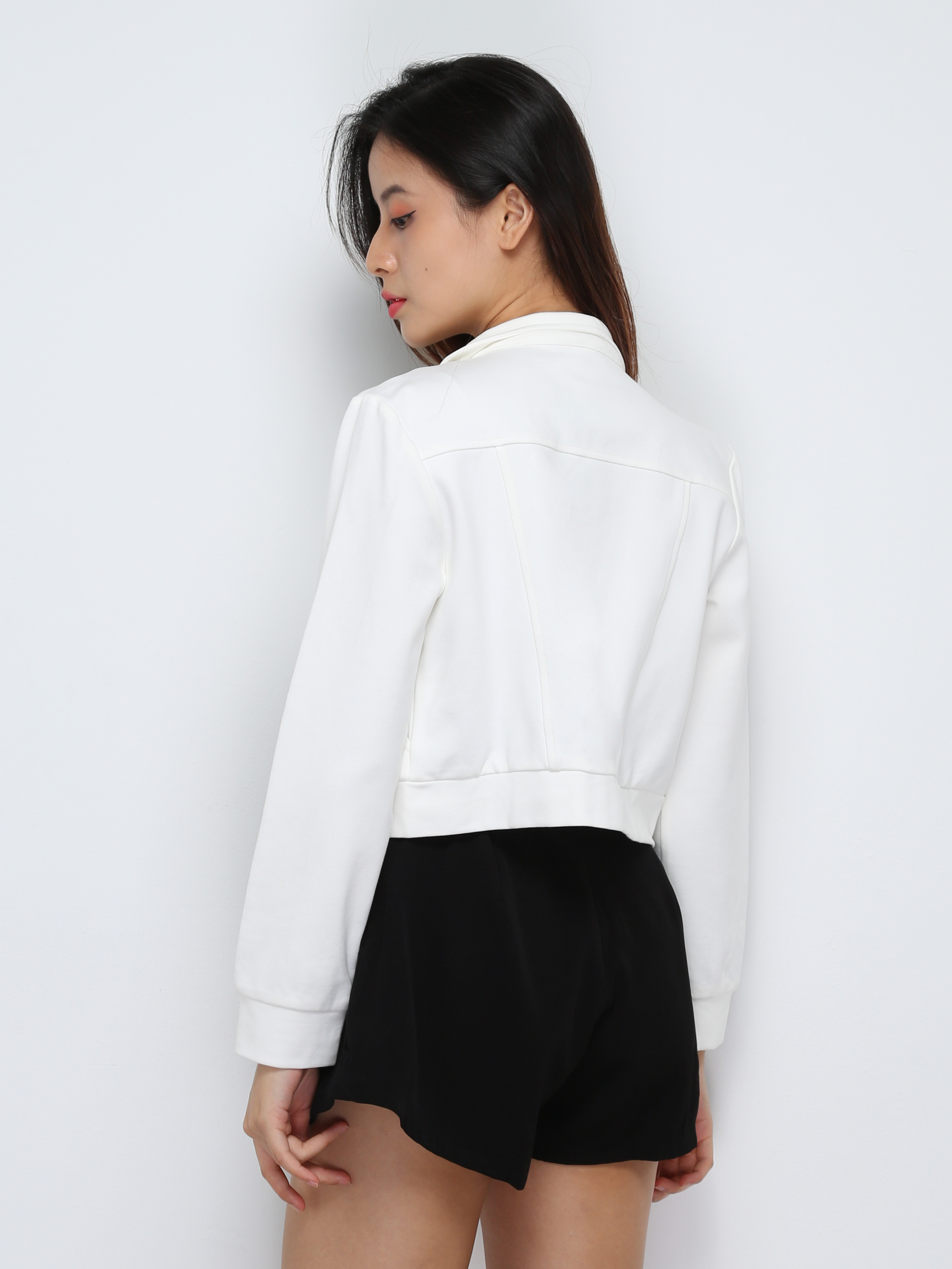 Long Sleeve Front Zip Coat 29770