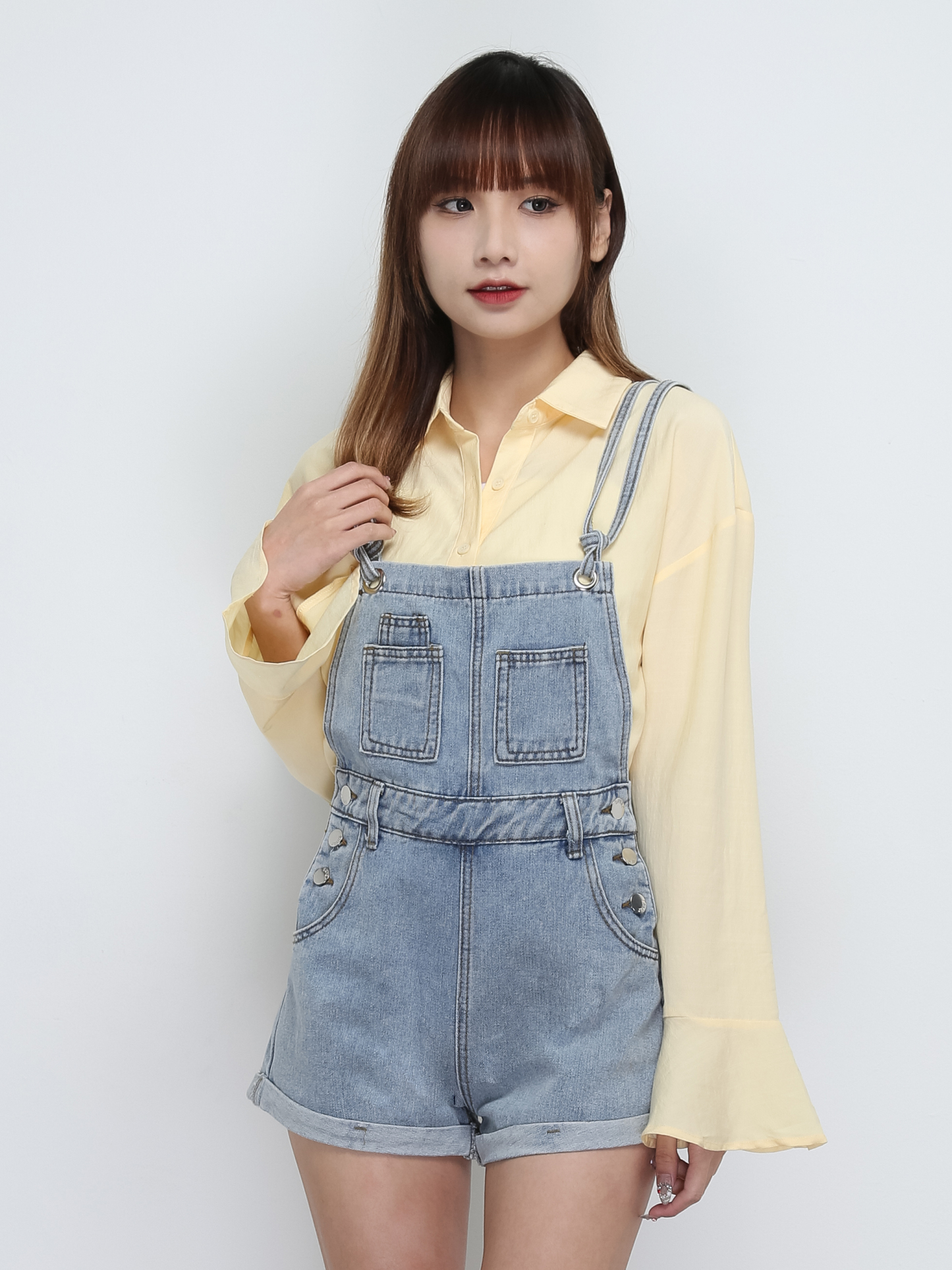 Waist Pleated Blouse 29133