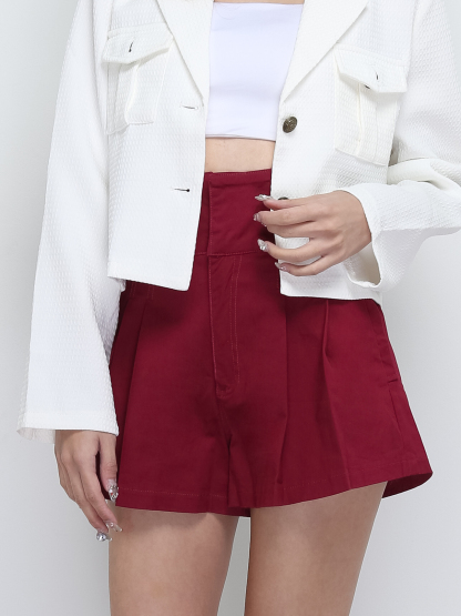 High Waist Pleated Skirt 29003
