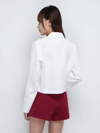 High Waist Pleated Skirt 29003