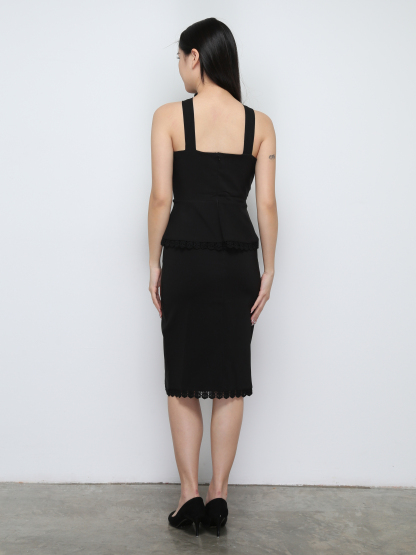 Sleeveless Pleated Dress 29760
