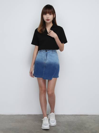 Wrap Skirt Pants 29009
