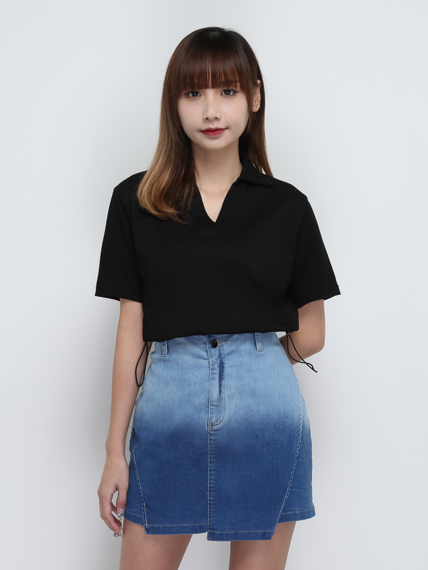 Wrap Skirt Pants 29009