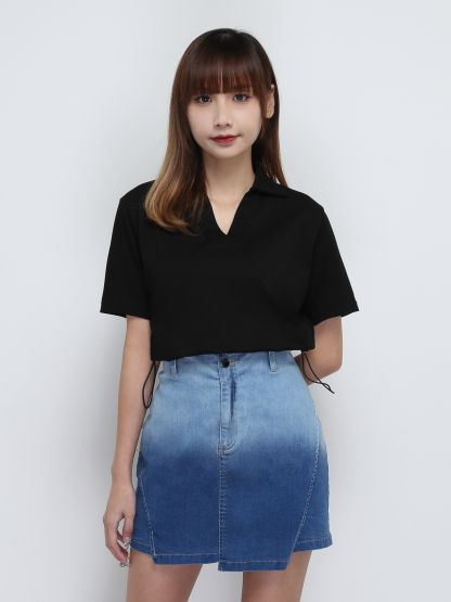 Wrap Skirt Pants 29009