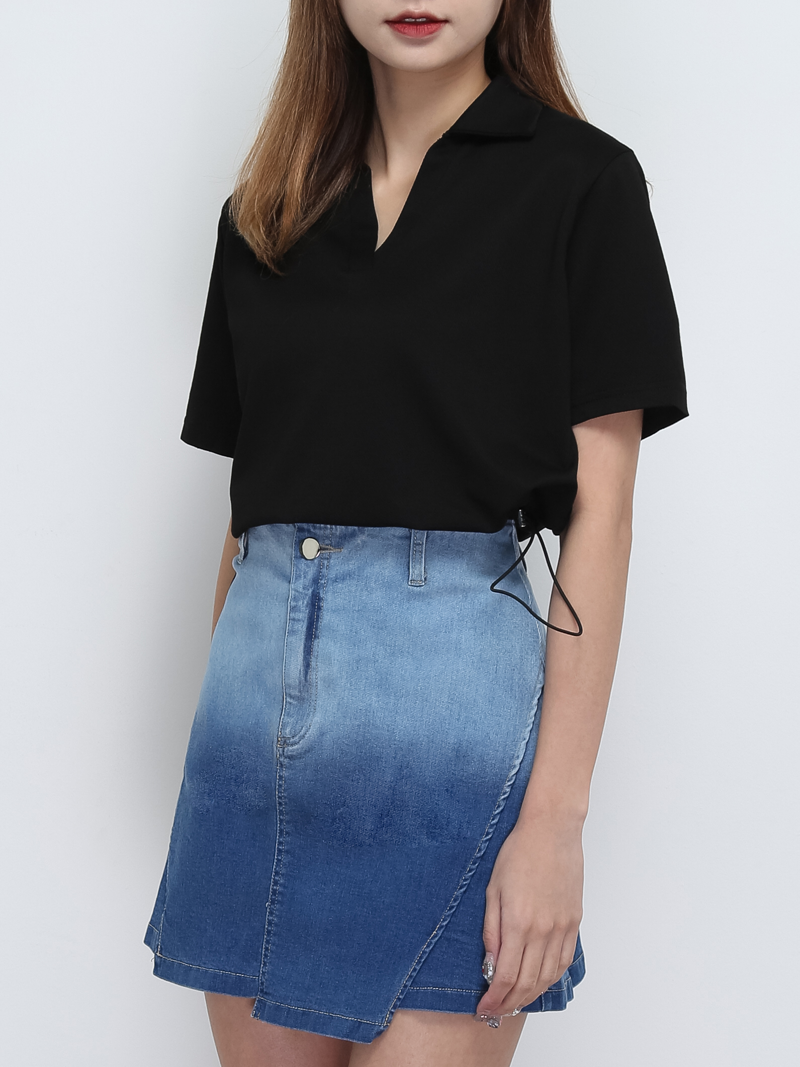 Wrap Skirt Pants 29009