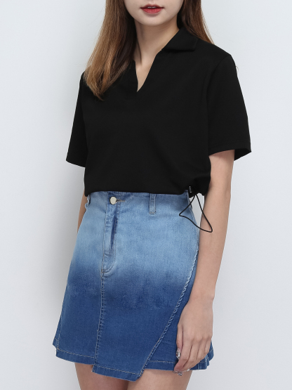 Wrap Skirt Pants 29009