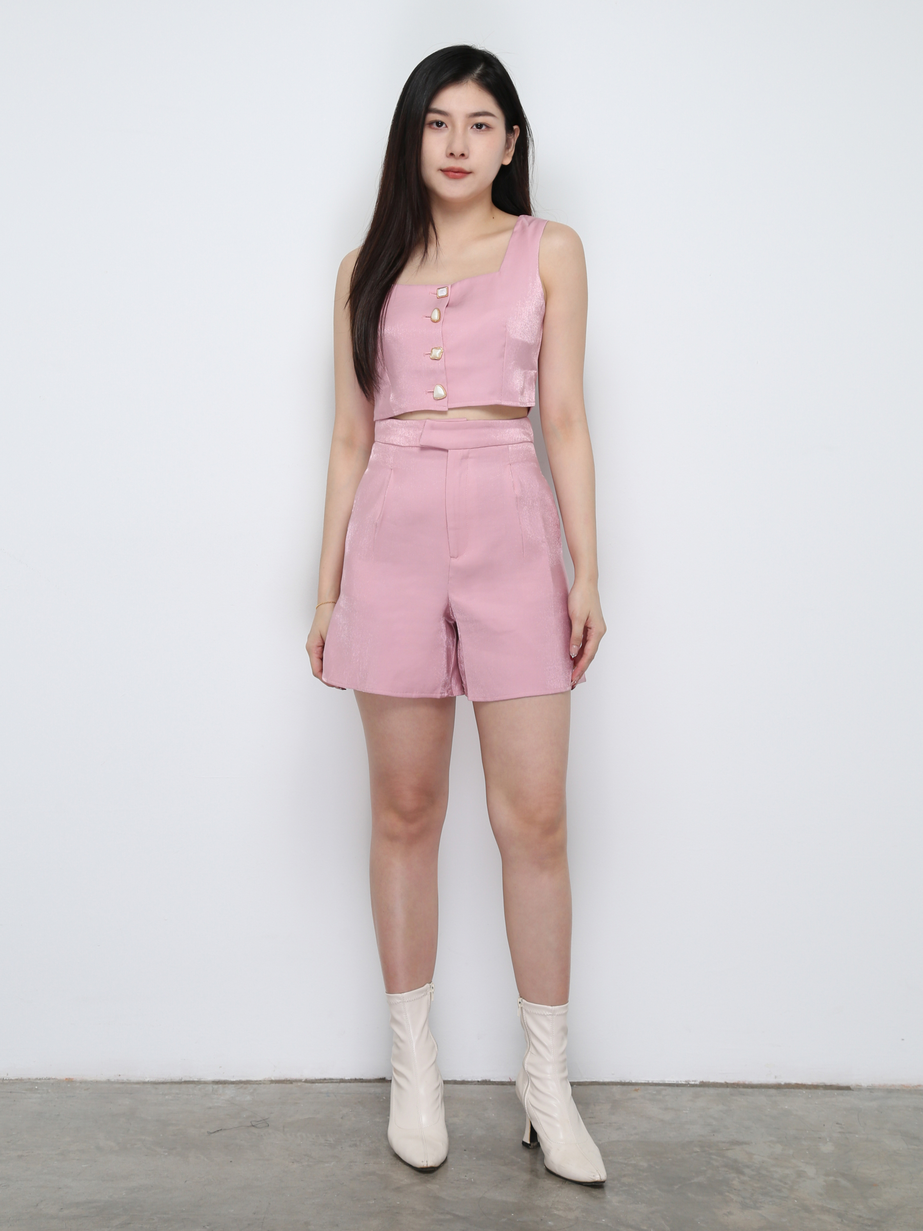 Sleeveless Top With Pants 29784