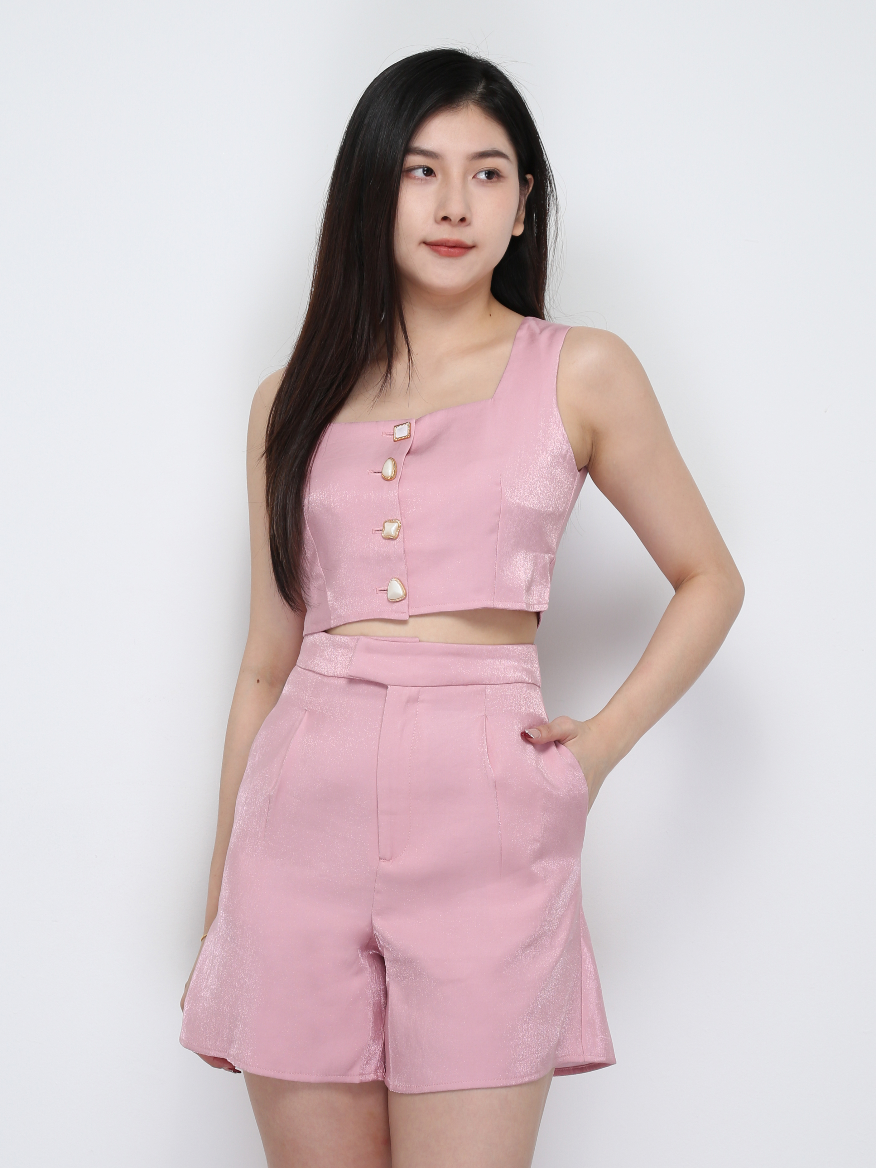 Sleeveless Top With Pants 29784