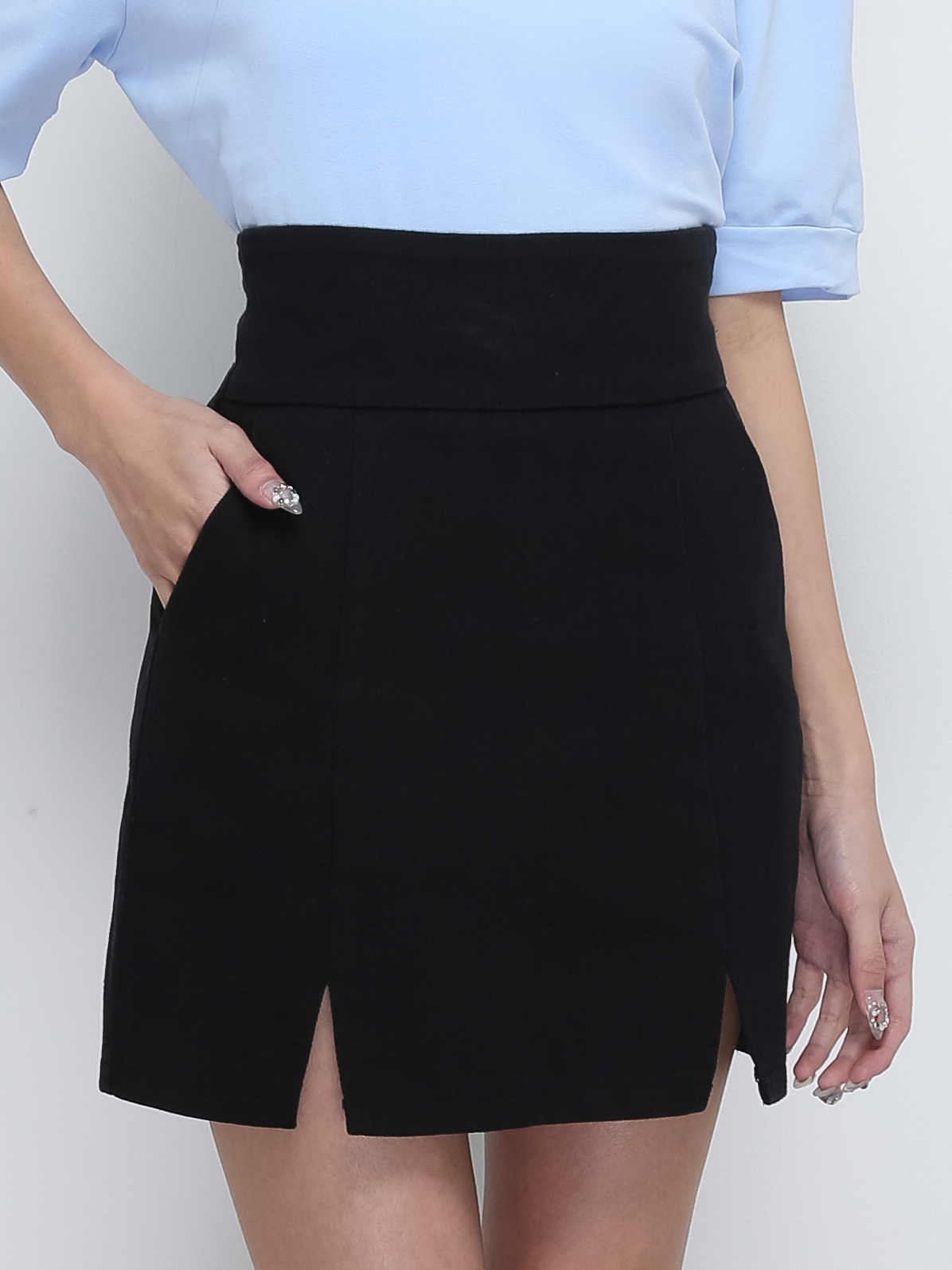 Short Sleeve Plain Top 29107