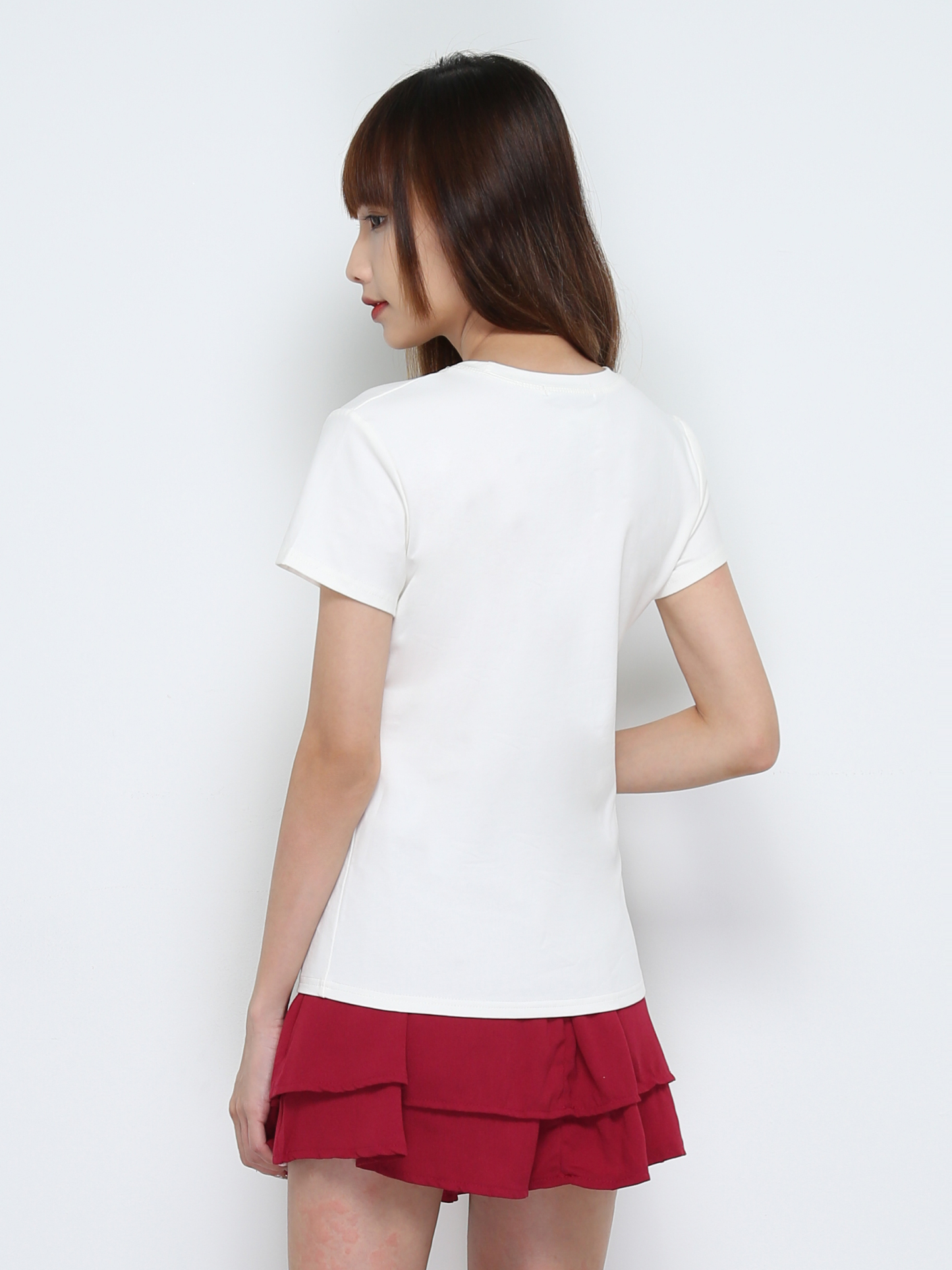 Short Sleeve Girl New Year Top 31676 (SPO)
