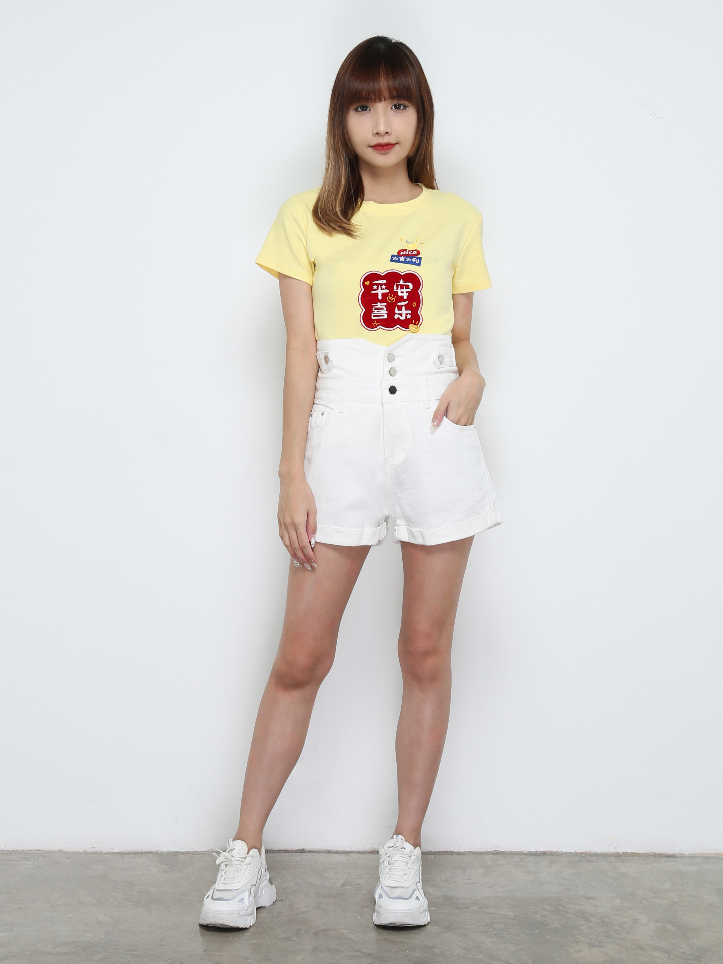 Short Sleeve Girl New Year Top 31676 (SPO)