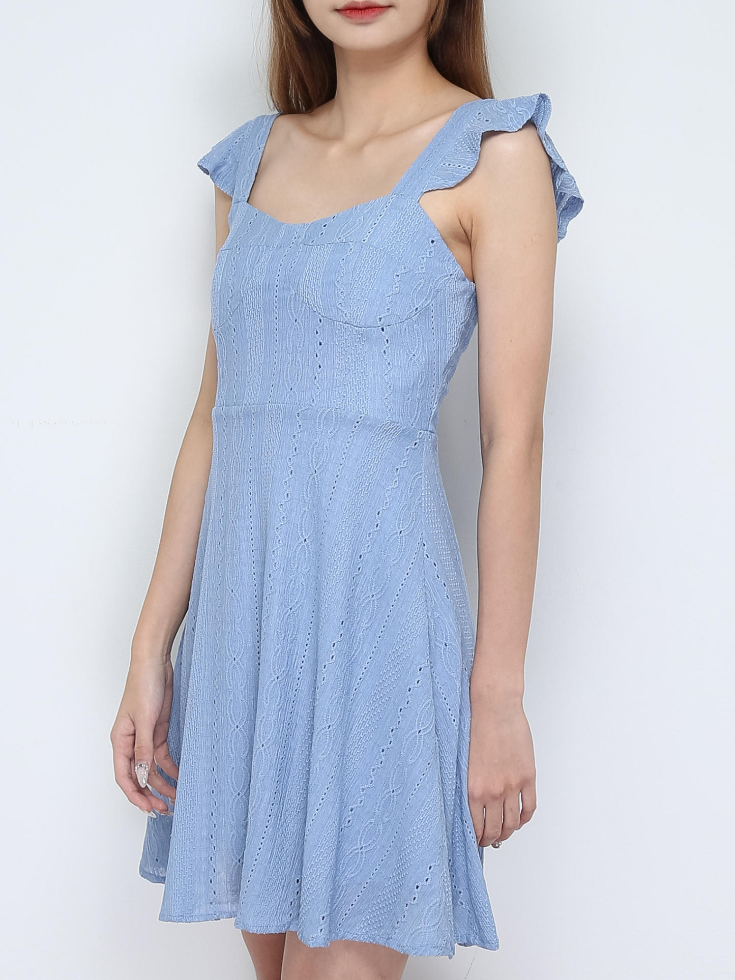 Sleeveless Eyelet Dress 30962