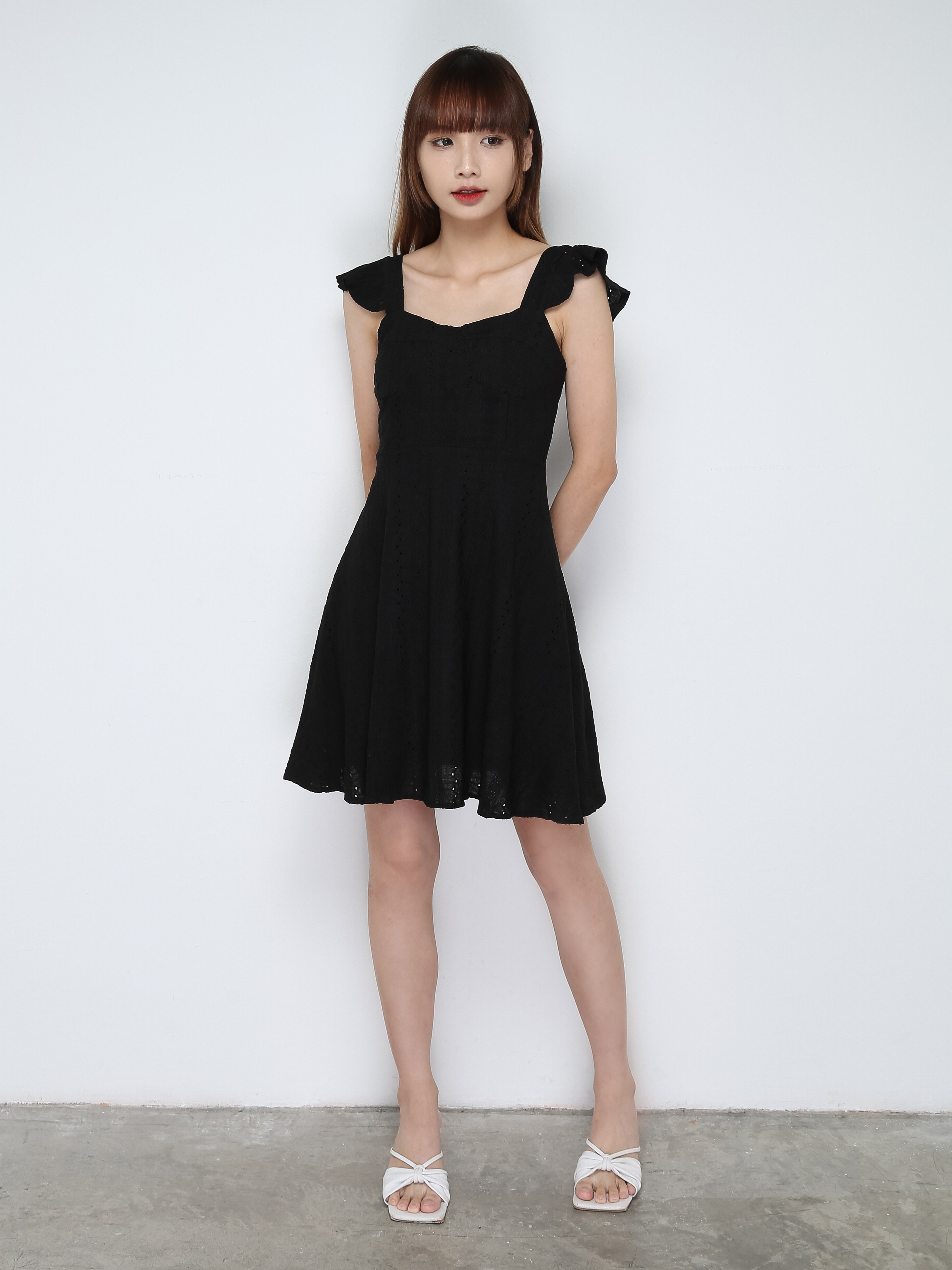 Sleeveless Eyelet Dress 30962