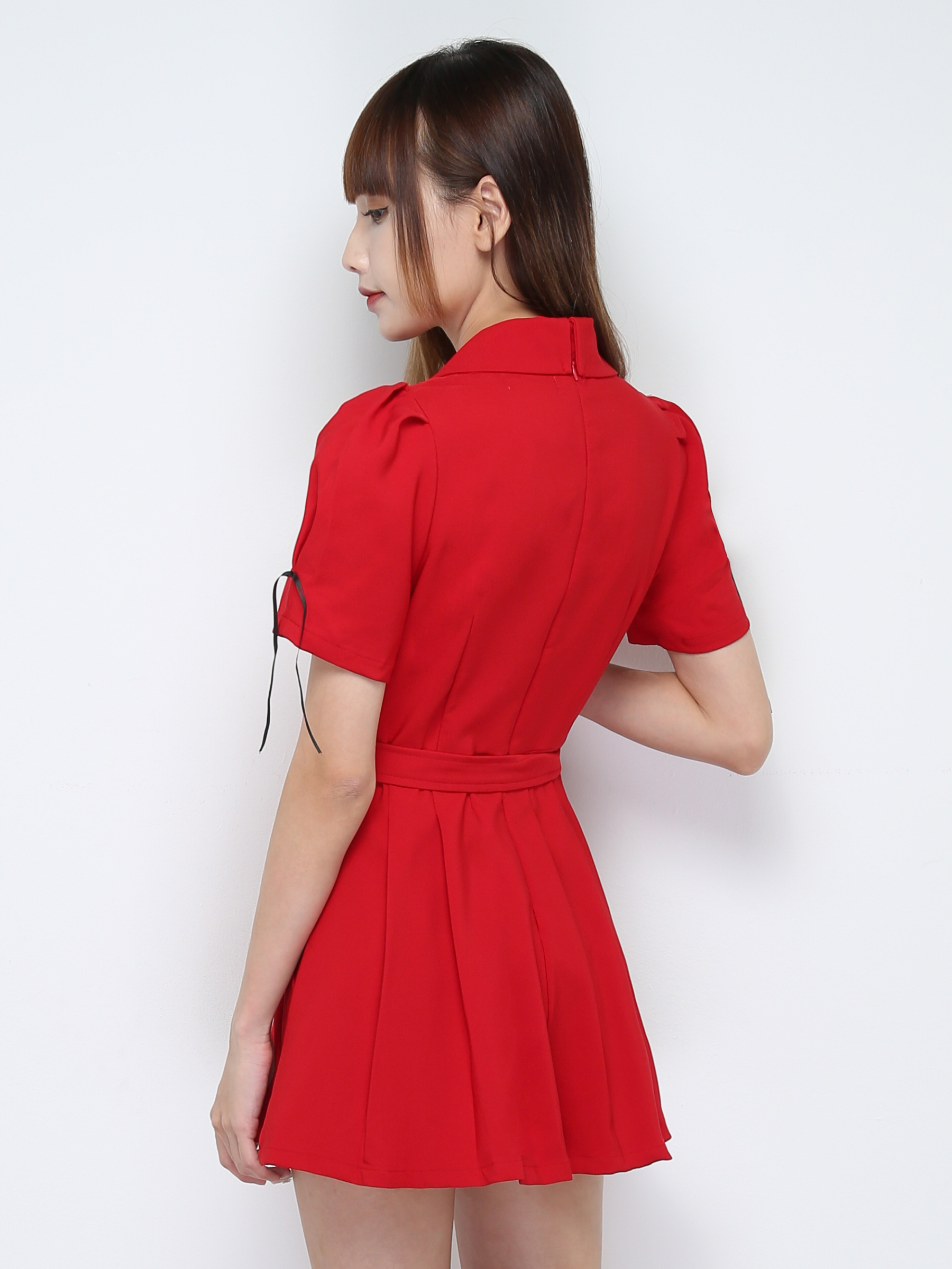 Front Button With Belt Jumpsuit 31313