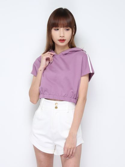 Cap Sleeve Waist Stretchable With Cap Top 28266