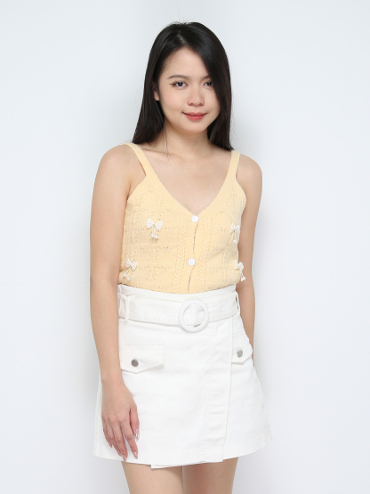 Knitted Sleeveless Top 31232