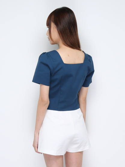 Sweetheart Neckline Top 28111