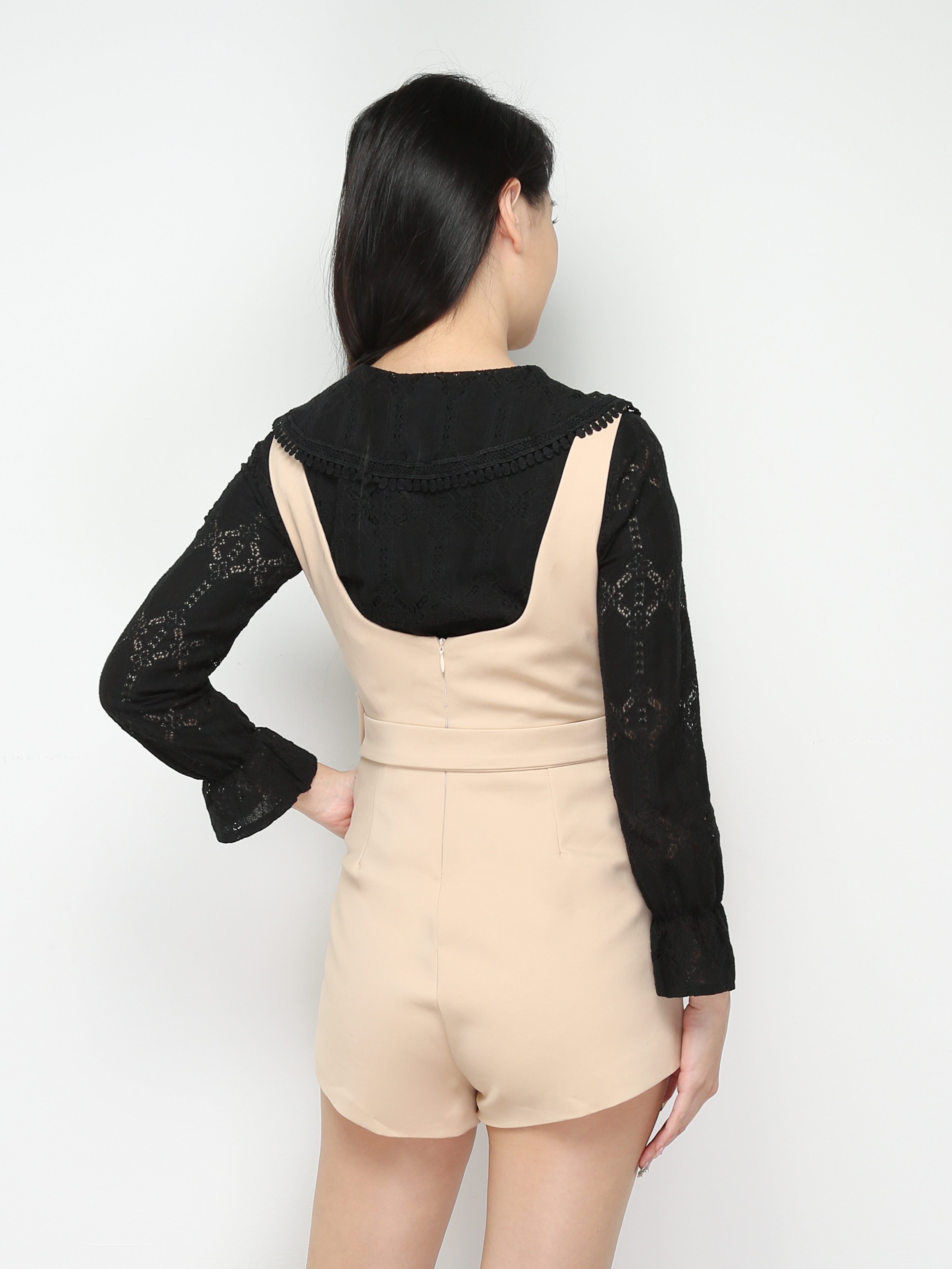 Collar With Lace Blouse 28823