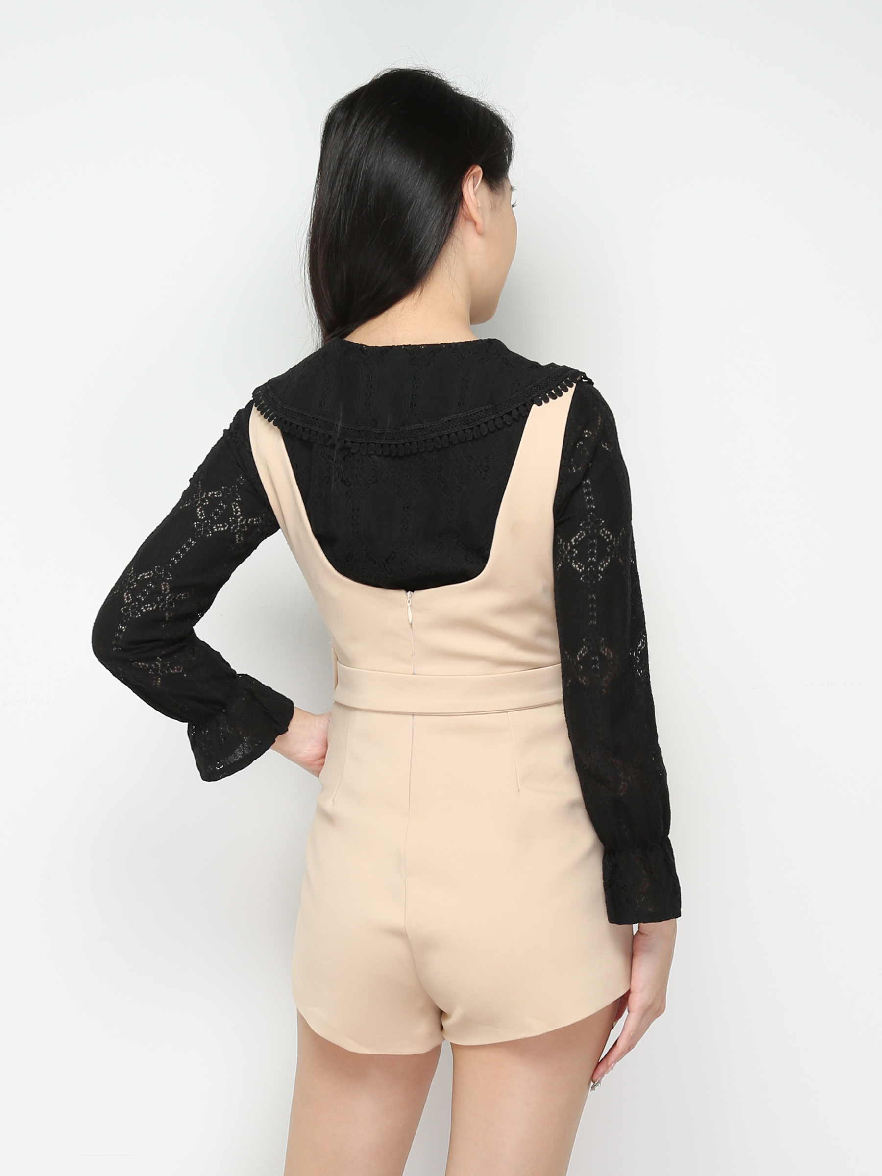 Collar With Lace Blouse 28823