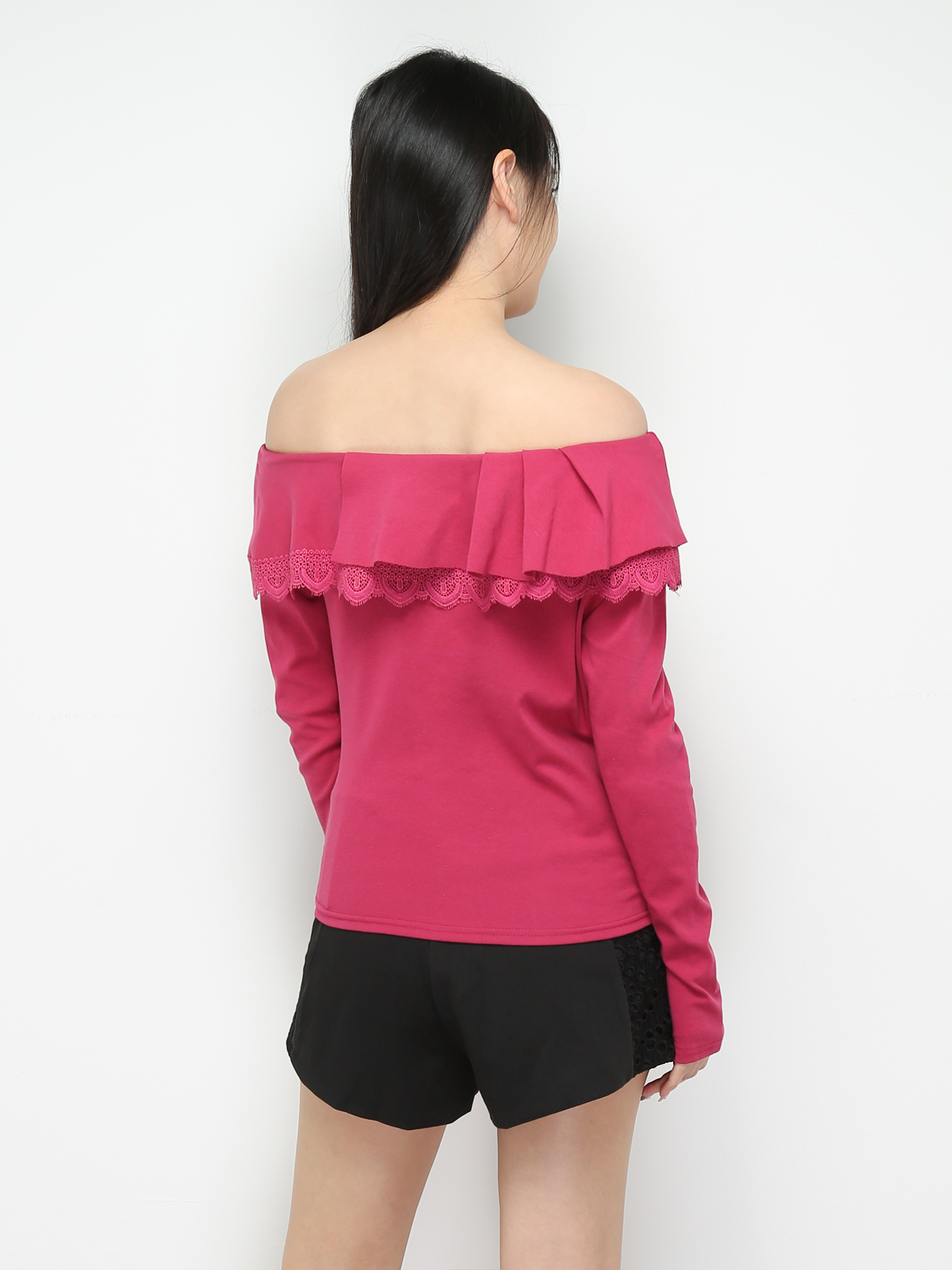 Sloping Ruffles Top 28840